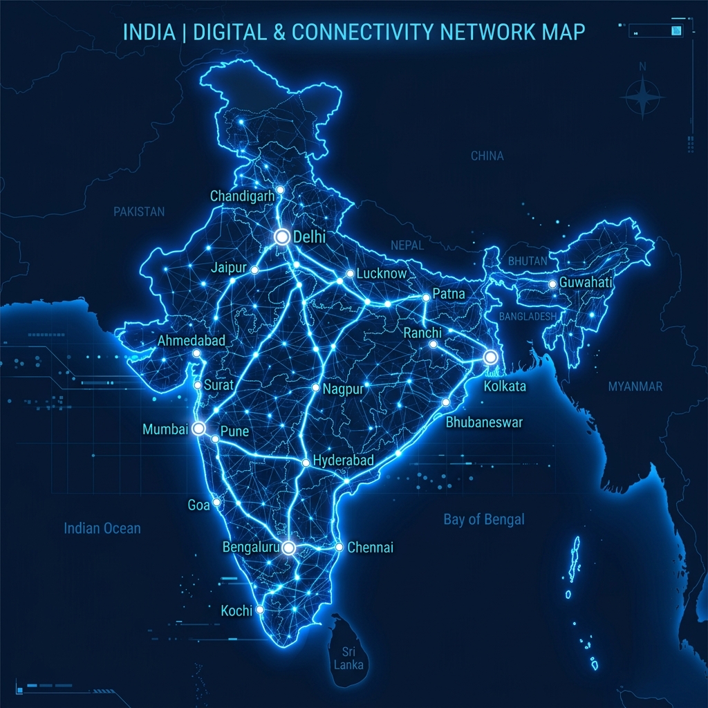 SSD Prayas Pan-India Network Map