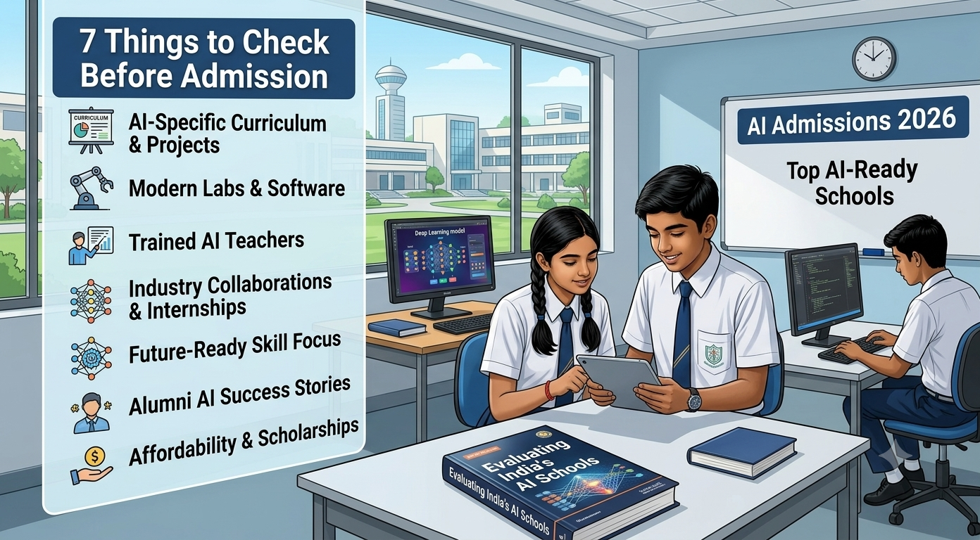 Schools That Teach AI in India: 7 Things to Check (2026)